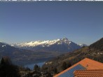 Archived image Webcam View of Thunsersee, Niesen mountain (2362m) and Kander valley 09:00