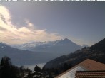 Archived image Webcam View of Thunsersee, Niesen mountain (2362m) and Kander valley 13:00