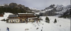 Archiv Foto Webcam Kandersteg: Oeschinensee und Berghotel 12:00