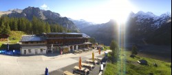 Archiv Foto Webcam Kandersteg: Oeschinensee und Berghotel 08:00