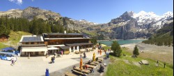 Archiv Foto Webcam Kandersteg: Oeschinensee und Berghotel 12:00