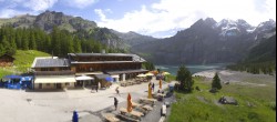 Archiv Foto Webcam Kandersteg: Oeschinensee und Berghotel 09:00