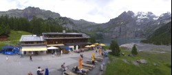 Archiv Foto Webcam Kandersteg: Oeschinensee und Berghotel 11:00