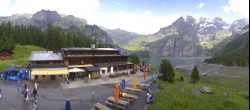 Archiv Foto Webcam Kandersteg: Oeschinensee und Berghotel 13:00