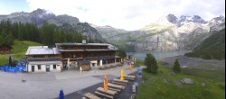 Archiv Foto Webcam Kandersteg: Oeschinensee und Berghotel 17:00