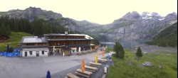 Archiv Foto Webcam Kandersteg: Oeschinensee und Berghotel 05:00