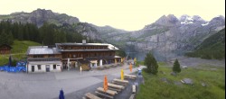 Archiv Foto Webcam Kandersteg: Oeschinensee und Berghotel 06:00