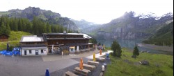 Archiv Foto Webcam Kandersteg: Oeschinensee und Berghotel 08:00