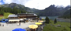 Archiv Foto Webcam Kandersteg: Oeschinensee und Berghotel 10:00