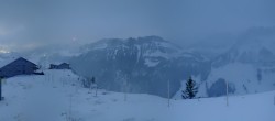 Archiv Foto Webcam Ebenalp: Panoramablick Bergstation 23:00