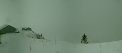 Archiv Foto Webcam Ebenalp: Panoramablick Bergstation 19:00