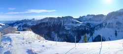 Archiv Foto Webcam Ebenalp: Panoramablick Bergstation 09:00