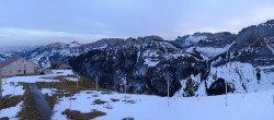 Archiv Foto Webcam Ebenalp: Panoramablick Bergstation 15:00