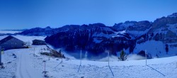 Archiv Foto Webcam Ebenalp: Panoramablick Bergstation 23:00