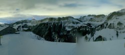 Archiv Foto Webcam Ebenalp: Panoramablick Bergstation 01:00