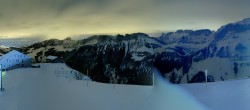 Archiv Foto Webcam Ebenalp: Panoramablick Bergstation 03:00