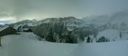 Archiv Foto Webcam Ebenalp: Panoramablick Bergstation 05:00