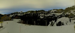 Archiv Foto Webcam Ebenalp: Panoramablick Bergstation 23:00