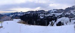 Archiv Foto Webcam Ebenalp: Panoramablick Bergstation 07:00