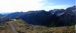 Archiv Foto Webcam Ebenalp: Panoramablick Bergstation 02:00