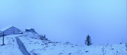 Archiv Foto Webcam Ebenalp: Panoramablick Bergstation 05:00