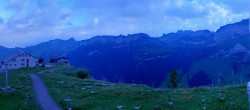 Archiv Foto Webcam Ebenalp: Panoramablick Bergstation 03:00