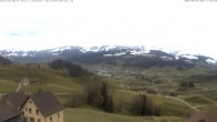 Archiv Foto Webcam Appenzell: Panorama vom Gasthof Bären 13:00