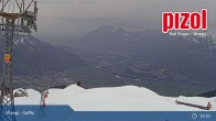 Archiv Foto Webcam Skigebiet Pizol: Bergstation Gaffia 13:00