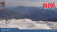 Archived image Webcam mountain station "Gaffia", ski resort Pizol 08:00