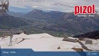 Archiv Foto Webcam Skigebiet Pizol: Bergstation Gaffia 14:00