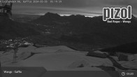 Archiv Foto Webcam Skigebiet Pizol: Bergstation Gaffia 04:00