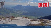 Archiv Foto Webcam Skigebiet Pizol: Bergstation Gaffia 08:00