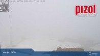 Archived image Webcam mountain station "Gaffia", ski resort Pizol 08:00
