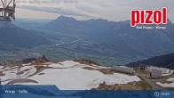Archiv Foto Webcam Skigebiet Pizol: Bergstation Gaffia 18:00