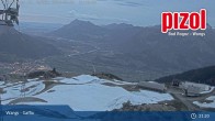 Archiv Foto Webcam Skigebiet Pizol: Bergstation Gaffia 20:00