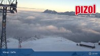 Archived image Webcam mountain station "Gaffia", ski resort Pizol 07:00