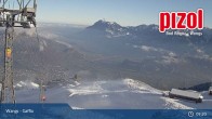 Archived image Webcam mountain station "Gaffia", ski resort Pizol 08:00