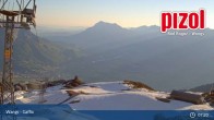 Archived image Webcam mountain station "Gaffia", ski resort Pizol 06:00