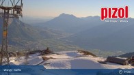 Archived image Webcam mountain station "Gaffia", ski resort Pizol 07:00