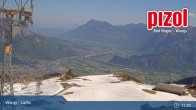 Archived image Webcam mountain station "Gaffia", ski resort Pizol 10:00