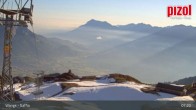 Archiv Foto Webcam Skigebiet Pizol: Bergstation Gaffia 07:00