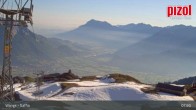 Archiv Foto Webcam Skigebiet Pizol: Bergstation Gaffia 08:00