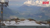 Archiv Foto Webcam Skigebiet Pizol: Bergstation Gaffia 15:00