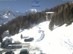 Archived image Webcam Arolla - Hotel Kurhaus 09:00