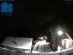 Archived image Webcam 4 Vallées: Hotel La Vallée 01:00