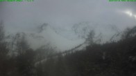 Archived image Webcam Wallis: View from Hotel Arolla 19:00