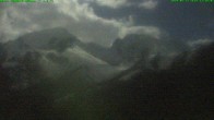 Archived image Webcam Wallis: View from Hotel Arolla 23:00