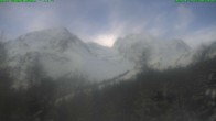 Archiv Foto Webcam Blick vom Kurhaus Arolla in der Gemeinde Evolène 07:00