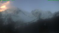 Archiv Foto Webcam Blick vom Kurhaus Arolla in der Gemeinde Evolène 07:00