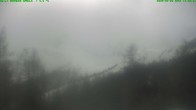 Archiv Foto Webcam Blick vom Kurhaus Arolla in der Gemeinde Evolène 13:00